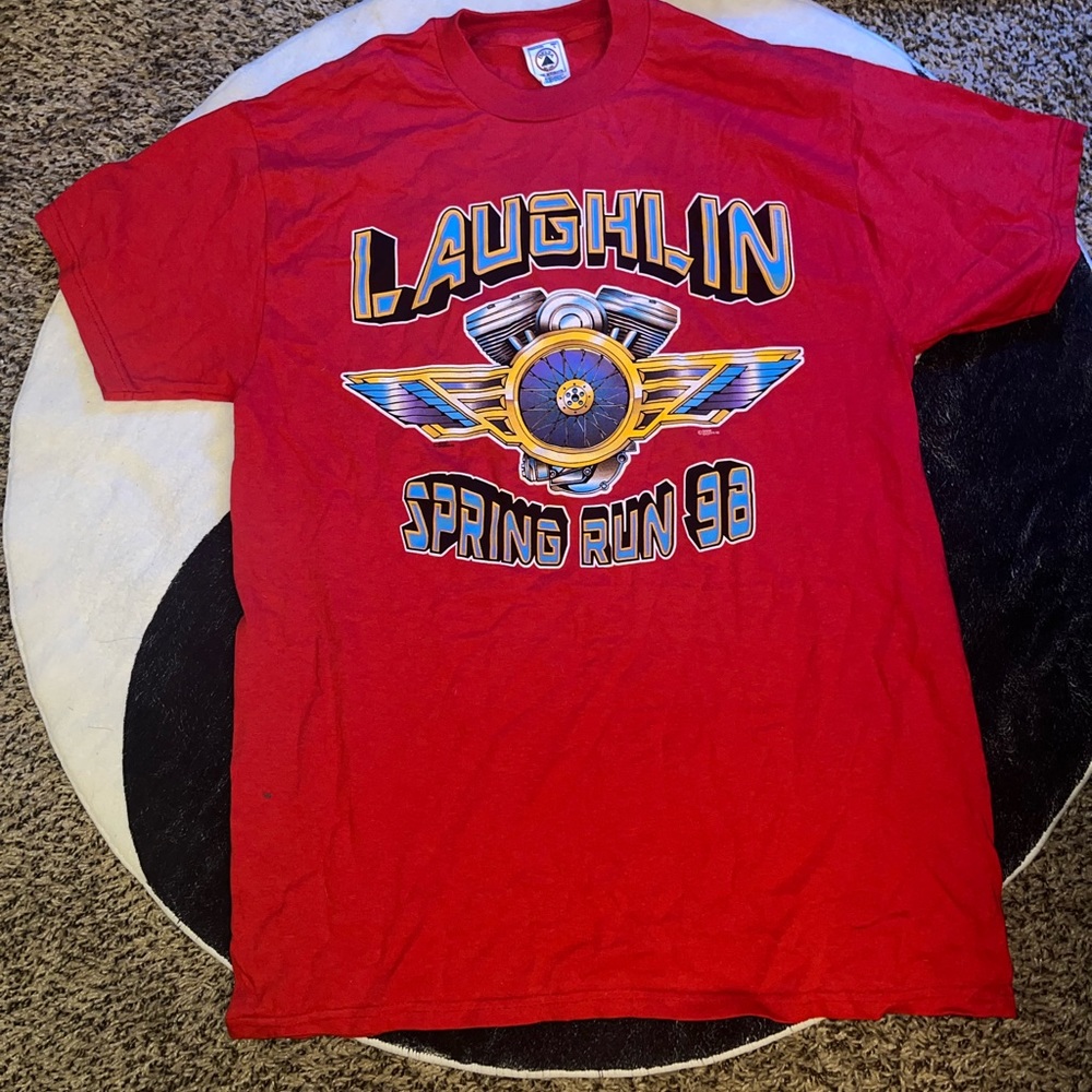 Laughlin Spring Run 1998 Vintage Tee Size Large